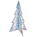 Season to Sparkle LED Table Decor Plastic and Metal Tree Iridescent, 36"H