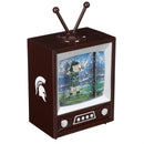 Michigan State University Vintage TV Water Lantern
