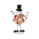Heartfelt Cheer Table Décor Christmas Character Bell Metal, Asst, 10.25"H