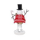 Heartfelt Cheer Table Décor Christmas Character Bell Metal, Asst, 10.25"H