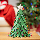 Heartfelt Cheer Table Décor Christmas Tree Fabric, 13"H