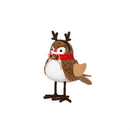 Twas The Night Table Décor Christmas Character Bird Fabric, Asst