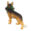 Polyresin Dog with Wreath Tabletop Decor, 5 Assorted,8tar390