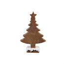 Sugar & Stripes Bright Table Décor Resin Gingerbread Tree, Set of 2