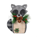 Winter Grove Table Décor Resin Animal with Artificial, 7"H, Asst of 2