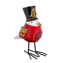Twas The Night Table Décor Resin Nutcracker Bird with Metal Feet, 5.5"H, Asst of 2