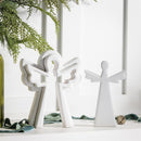Nativity Table Decor Wood Nested Angel, 8"