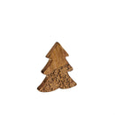 VivaStyle Table Decor, Wood Decor, Carved Floral Tree, Set of 2