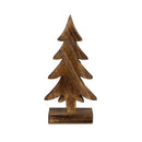 Shades of Emerald Table Décor Tree with Embellishments Wood, 12.25"H