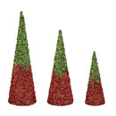 Heartfelt Cheer Table Décor Glitter Conical Paper Set