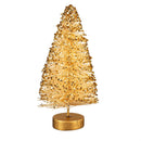 Shades of Emerald Table Décor Bottle Brush Tree Set