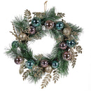 Season to Sparkle Wreath Artificial with Ornaments, 24"H