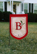 Flag,Applique,Gar,Holiday Monogram U