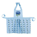 VivaStyle Apron Quick Dry Waffle Weave Double-Sided, Hydrangea Haven, One-Size-Fits-Most