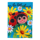 Winky Blinky Little Things Applique Lighted Garden Flag