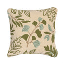 VivaStyle Leaf Print Indoor/Outdoor Hooked Pillow, 18"x18"