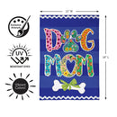 Pet Central Dog Mom Burlap Flag Garden