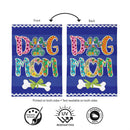 Pet Central Dog Mom Burlap Flag House
