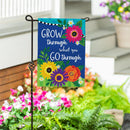 Grow Through Burlap Flag Garden