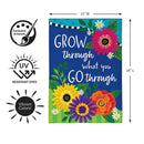 Grow Through Burlap Flag Garden