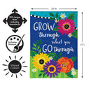 Grow Through Burlap Flag House