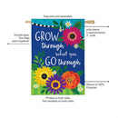 Grow Through Burlap Flag House