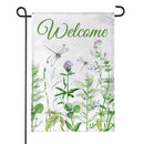 VivaStyle Veranda Garden Burlap Garden Flag Garden
