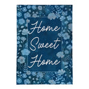 VivaStyle Gilded Meadow Burlap House Flag "Home Sweet Home"