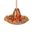 Cottage Garden Bird Feeder, Art Glass Birdfeeder, Asst of 3