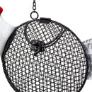 Hillside Pasture Bird Feeder, Metal Rooster Seed Feeder