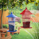 American Classic Bird Feeder, Metal Collapsible Seed Feeder, Asst of 2