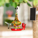 BirdsIVue Art Glass Hummingbird Smart Feeder