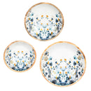 VivaStyle Gilded Meadow Bowl, Wood Bowl Set, Set of 3