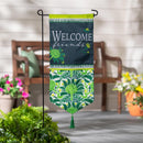 Welcome Friends Greenery Everlasting Impression