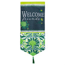 Welcome Friends Greenery Everlasting Impression
