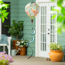 Tropical Oasis Flamingos Balloon Spinner