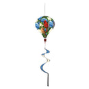 Cardinal Couple Among Hydrangea Balloon Spinner
