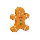 Sugar & Stripes Gingerbread Man Lip Gloss, Vanilla, Asst of 4, Display Jar