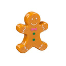 Sugar & Stripes Gingerbread Man Lip Gloss, Vanilla, Asst of 4, Display Jar