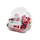 Heartfelt Cheer Santa Upside Down Lip Gloss, Strawberry, Display Jar