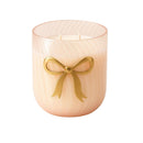 Boots & Bows Candle & Fragrance, Iridescent Bow Motif Soy Wax Candle, 13 oz