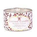 Feels Like the Holidays Candle, Peppermint Glow Lotion Candle, 3oz