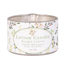 Shades of Emerald Candle, Oatmeal Milk & Honey Lotion Candle, 3oz