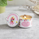 Bursting Blossoms Bows Candle, Lavender Lotion Candle, 3 oz