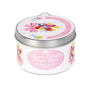Bursting Blossoms Bows Candle, Lavender Lotion Candle, 3 oz
