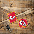 Kansas City Chiefs Air Freshener, Set of 2