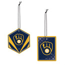 Milwaukee Brewers Air Freshener, Set of 2