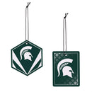 Michigan State University Air Freshener, Set of 2