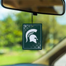Michigan State University Air Freshener, Set of 2