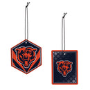 Chicago Bears Air Freshener, Set of 2